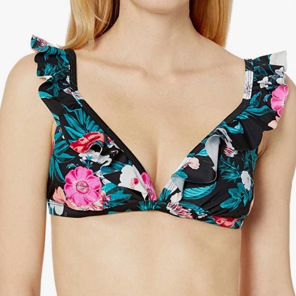 Coastal Blue Bikini Top XS